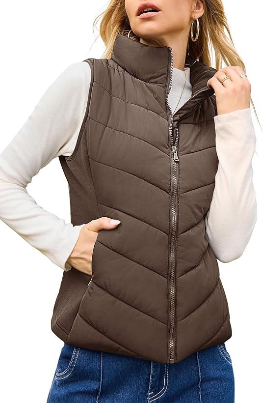 Dokotoo Quilted Lightweight Jackets Pockets